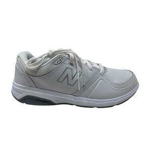 New Balance White Leather WW813WT Athletic Walker WIDE